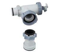 Vilgftyiet Ensemble de valve de piston et adaptateur de piscine | Contrôlez sans effort le débit d'eau de la piscine pour rendre l'entretien du tuyau et du filtre rapide et facile.