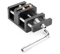 Vilgftyiet Étau de travail du bois à centrage automatique pour outil de serrage de précision pour les amateurs de bricolage, accessoire de perceuse et de presse
