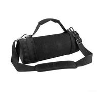 Vilgftyiet Étui de protection pour haut-parleur Sony SRS-XB43 - Boîte de rangement compacte en nylon avec dragonne résistante aux chocs 17 x 14 x 8 cm (transport de l'argent)