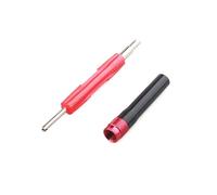 Vilgftyiet EVAP Kit d'adaptateur de port de service avec outil de retrait de valve pour détection de fuite de fumée automobile, compatible avec Autool, Redline, testeur OTC, rouge