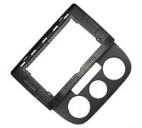 Vilgftyiet Façade d'autoradio 22,9 cm pour Bora 2008-2012, Jetta, Sagitar, Golf, Vento, cadre de tableau de bord en ABS noir pour une protection efficace