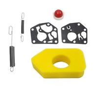 Vilgftyiet Filtre à air double étape pour modèles 691859 et 692211 - Accessoire de carburateur avec maille métallique et support en mousse