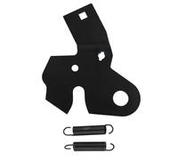 Vilgftyiet Galet de pont et ressort de rechange pour tondeuses autoportées Craftsman Poulan, compatible avec les numéros de pièces 532155046, 13133, 531166601, 155046X421, 532176932, kit métallique 3