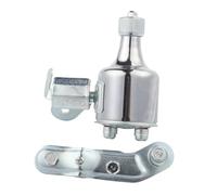 Vilgftyiet Générateur de dynamo de vélo 12 V 6 W Sortie AC pour phare avant et feu arrière, générateur de lumière de vélo en aluminium alimenté par friction pour VTT