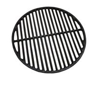 Vilgftyiet Grille de cuisson ronde en fonte pour barbecue - Plusieurs tailles pour barbecue au charbon et au gaz - Pièce de rechange pour barbecue d'extérieur - Maille noire de 45,7 cm