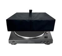 Vilgftyiet Housse anti-poussière pour tourne-disque Audio-Technica AT-LP60X et AT-LP60XBT - Housse de protection en tissu Oxford 600D - Noir