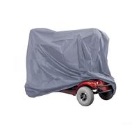 Vilgftyiet Housse de protection pour scooter à 3 et 4 roues - Tissu Oxford 210D imperméable - Avec sac de rangement - Résistant aux UV et à la pluie - Bouclier extérieur gris (gris, 170 x 61 x 117 cm)