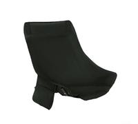 Vilgftyiet Housse en tissu de rechange pour chaise de camping d'extérieur, tissu Oxford imperméable avec pochette latérale, facile à installer, 64 x 59 x 37 cm pour randonnée, plage, voyage (noir)