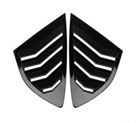 Vilgftyiet Housses de persiennes en verre de porte latérale arrière pour Ford Mondeo Fusion 2013 2021, design aérodynamique aérodynamique, avec promoteur d'adhérence, matériau ABS (noir brillant)
