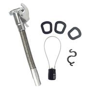 Vilgftyiet Huile de tube de guidage d'huile pour American Gallon avec serrure à code sécurisée, crochet et joint remplaçable pour anneau, capacité de 5/10/20 L, diamètre de 20 mm, construction en