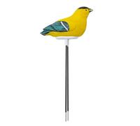 Vilgftyiet Humidimètre intelligent du sol avec alarme d'arrosage en forme d'oiseau pour plantes, capteur hygromètre à mesure continue pour fleurs en pot, bonsaï et jardin, construction en résine (la