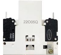 Vilgftyiet Interrupteur de verrouillage de porte de rechange pour lave-vaisselle LG, pièce AGM76209501 AFK73909601, assemblage de loquet en plastique ABS, blanc