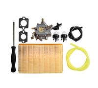 Vilgftyiet Kit carburateur Stihl BR800, BR800X, BR800CE pour souffleur à feuilles avec filtre à air, conduites de carburant, joints et tournevis 4283-120-0601