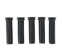 Vilgftyiet Kit de 5 tuyaux d'aspiration pour pièces de tondeuse à gazon - Compatible avec OEM 694000, 281730, 691040 - Longueur 1 5/8" ID, 3/8" OD Petite extrémité, 1/2" OD