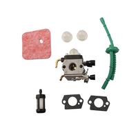Vilgftyiet Kit de carburateur de rechange pour débroussailleuse Stihl FS55 FS55R FS55RC FS38 KM55 HL45 sans bougie d'allumage, accessoires de moteur de tondeuse à gazon
