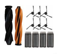 Vilgftyiet Kit de nettoyage complet pour aspirateur robot Dreame pour MOVA P60, comprend 1 paire de brosses principales, 4 filtres HEPA, 6 brosses latérales pour un dépoussiérage efficace