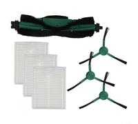 Vilgftyiet Kit de pièces de rechange pour Roomba - Combo Essential pour aspirateur Vac Essential, ensemble de filtres pour Y0140 Y0110 Y0112 Q0120, ensemble d'entretien d'accessoires pour aspirateur