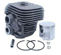 Vilgftyiet Kit de piston cylindrique de 50 mm de rechange pour scie à tronçonner TS410 TS420 compatible avec 4238 020 1202 assemblage métallique pour une coupe efficace et robuste, 1 jeu