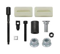 Vilgftyiet Kit de réglage de barre de chaîne pour tronçonneuses Husqvarna 394 395 394XP 395XP avec vis de réglage de chaîne, écrous de barre, assemblage de rouleau, remplacement 503467701
