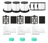 Vilgftyiet Kit de remplacement de filtre de 15 pièces/ensemble, remplacez vos filtres par ce kit pratique pour aspirateur sans fil IW3511 Detect Pro Kit d'accessoires de pièces de rechange