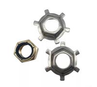 Vilgftyiet Kit de rondelle d'écrou d'hélice de rechange pour moteur hors-bord Mercury 65225HP 1152707Q1 en alliage d'acier et cuivre