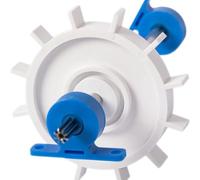 Vilgftyiet Kit de roulement d'arbre de transmission et de turbine pour nettoyeur de piscine modèles 180/280/C80/C-80/EC80/EC86, 1 arbre et 2 roulements de rechange