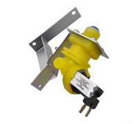 Vilgftyiet Kit de valve d'entrée en laiton pour machines à glaçons Manitowoc Remplace 000008486 000009121 IH9121 - Valve d'alimentation en eau avec supports et vis - Réparation facile à faire soi-même