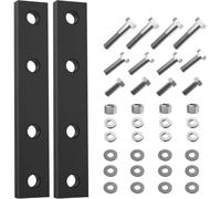 Vilgftyiet Kit d'extension de bras de direction en acier compatible avec les tondeuses à virage zéro 2016+ pour Raptor SD, FasTrak, Super Z, X-One, espacement de 3,8 cm, hauteur de 8,9 cm, matériel