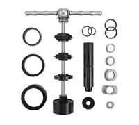 Vilgftyiet Kit d'installation et de démontage de pédalier pour roulements de vélo BB86/BB30/BB91/BB92/PF30 Press-Fit pour roulements de vélo - Outil de presse de roulement en alliage d'aluminium et