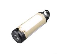 Vilgftyiet Lampe de camping LED réglable et pliable, lampe de tente d'extérieur portable avec forte faible pour les modes flash, longue durée de vie de la batterie, lampe de poche avec crochet en