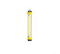 Vilgftyiet Lampe de poche magnétique LED 6000 mAh avec batterie externe étanche double source pour extérieur, randonnée, tente de sauvetage (F)