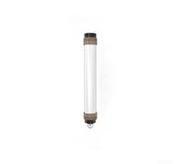 Vilgftyiet Lampe de poche magnétique LED 6000 mAh avec batterie externe étanche double source pour extérieur, randonnée, tente de sauvetage (C)