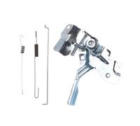 Vilgftyiet Levier de commande de régulateur de ressort d'accélérateur pour moteurs de tondeuse à gazon GX120 et GX200, compatible avec 5,5 pour HP 6,5 pour modèles HP, comprend tige de gouverneur et