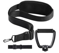 Vilgftyiet Loop Guidon et sangle d'épaule réglable pour débroussailleuse et coupe-bordures Noir