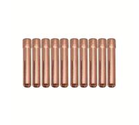 Vilgftyiet Lot de 10 pinces de soudage TIG pour torche WP9/20/25, corps de pince 13N avec alésage de 2,4 mm/3,2 mm, support d'électrode en laiton pour série TIG 9/20/25 Φ2,4 mm
