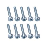 Vilgftyiet Lot de 10 vis Torx T27 M5 x 25 mm pour tondeuse à gazon Oleo-Mac, remplace la pièce n° 9022 341 1050, compatible avec et modèles