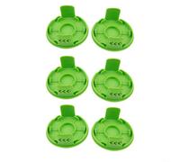Vilgftyiet Lot de 2/6/10 capuchons de bobine de rechange pour débroussailleuse GreenWorks, 2100202 2100302 2100702 STBA40B210 BST4000 ST40L00 (6)