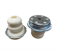 Vilgftyiet Lot de 2 butées d'essieu arrière compatibles avec Ford Transit Mk8 2014+ et Transit Custom 2014+, ABS blanc, pièce de rechange pour garde-boue extérieur de voiture, OEM BK314002DC 2038129