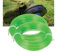 Vilgftyiet Lot de 2 cordes en nylon de 2 mm pour débroussailleuses et débroussailleuses - 15 m chacun - Total de 30 m