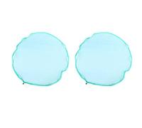 Vilgftyiet Lot de 2 filets de pluie réglables de 95 cm en maille filet pour réservoir de stockage d'eau pour empêcher les feuilles, les insectes et les débris d'entrer, blanc/vert/bleu vert