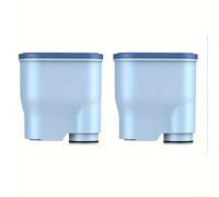 Vilgftyiet Lot de 2 filtres à eau CA6903 pour machine à café Saeco pour Aqua Clean - Bleu