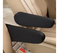 Vilgftyiet Lot de 2 housses d'accoudoir avant pour intérieur de voiture - Tissu élastique extensible, matériau doux et respirant pour la peau, s'adapte à tous les accoudoirs de console centrale du