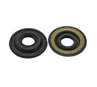 Vilgftyiet Lot de 2 joints d'huile pour tondeuse à gazon série 128R, 125R, 124R - Kit de remplacement en métal pour une installation facile