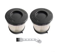 Vilgftyiet Lot de 2 ou 4 filtres lavables A32HF01 pour aspirateur à main sans balais HP PBLHV701 PBLHV701K PBLHV701B, HEPA avec brosse de nettoyage pour poils d'animaux et poussière
