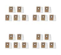 Vilgftyiet Lot de 20 sacs à poussière de rechange pour collecteur de poussière Kogan Efficient de grande capacité, installation facile pour sols propres et hygiéniques pour les maisons avec animaux