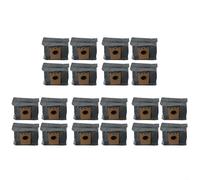 Vilgftyiet Lot de 20 sacs à poussière pour modèles L35, filtration avancée avec tissu soufflé par fusion et charbon actif, élimination efficace de la poussière, compatible avec la série L35