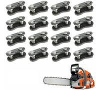 Vilgftyiet Lot de 24 sangles préréglées de réparation de maillons de chaîne de tronçonneuse 050-058 pour Oregon Type #72 & #73, Carlton AE1/A1L/A2, Windsor 50A/58A, H51-S81 Series