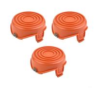 Vilgftyiet Lot de 3 capuchons de bobine pour débroussailleuse pour Black and Decker GL5530 - Pièce de rechange qui protège la ligne - Design robuste et durable