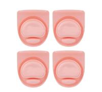 Vilgftyiet Lot de 4 bouchons de rechange en silicone pour bouteilles Owala FreeSip de 5,9/7,9/1,2/1,2 l, couvercle anti-fuite, noir/rose/gris