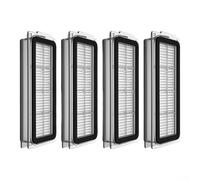 Vilgftyiet Lot de 4 filtres HEPA de rechange pour Conga M100, cadre en plastique ABS avec chiffon filtrant HEPA pour une meilleure performance de filtration et un entretien améliorés